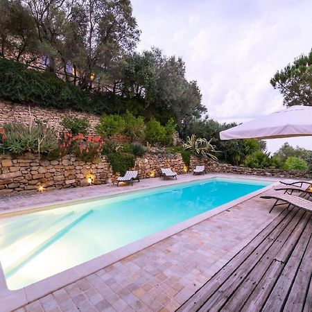 Meernahes Ferienhaus Casa Cantagallo Mit Pool Villa Fermo Exteriör bild