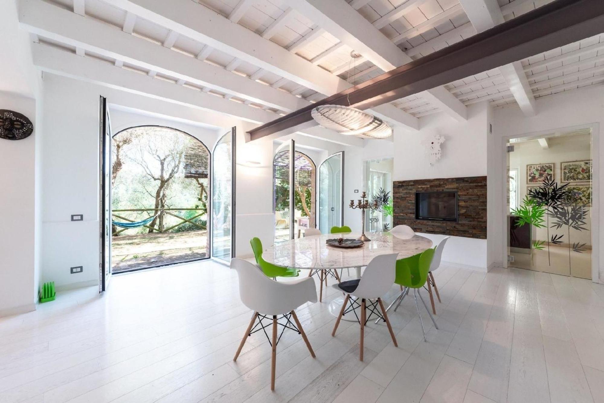 Meernahes Ferienhaus Casa Cantagallo Mit Pool Villa Fermo Exteriör bild