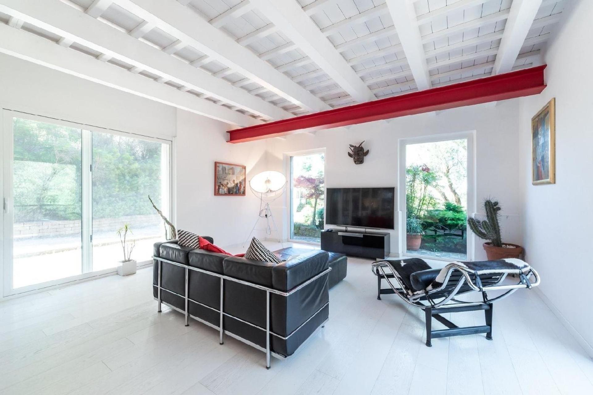 Meernahes Ferienhaus Casa Cantagallo Mit Pool Villa Fermo Exteriör bild