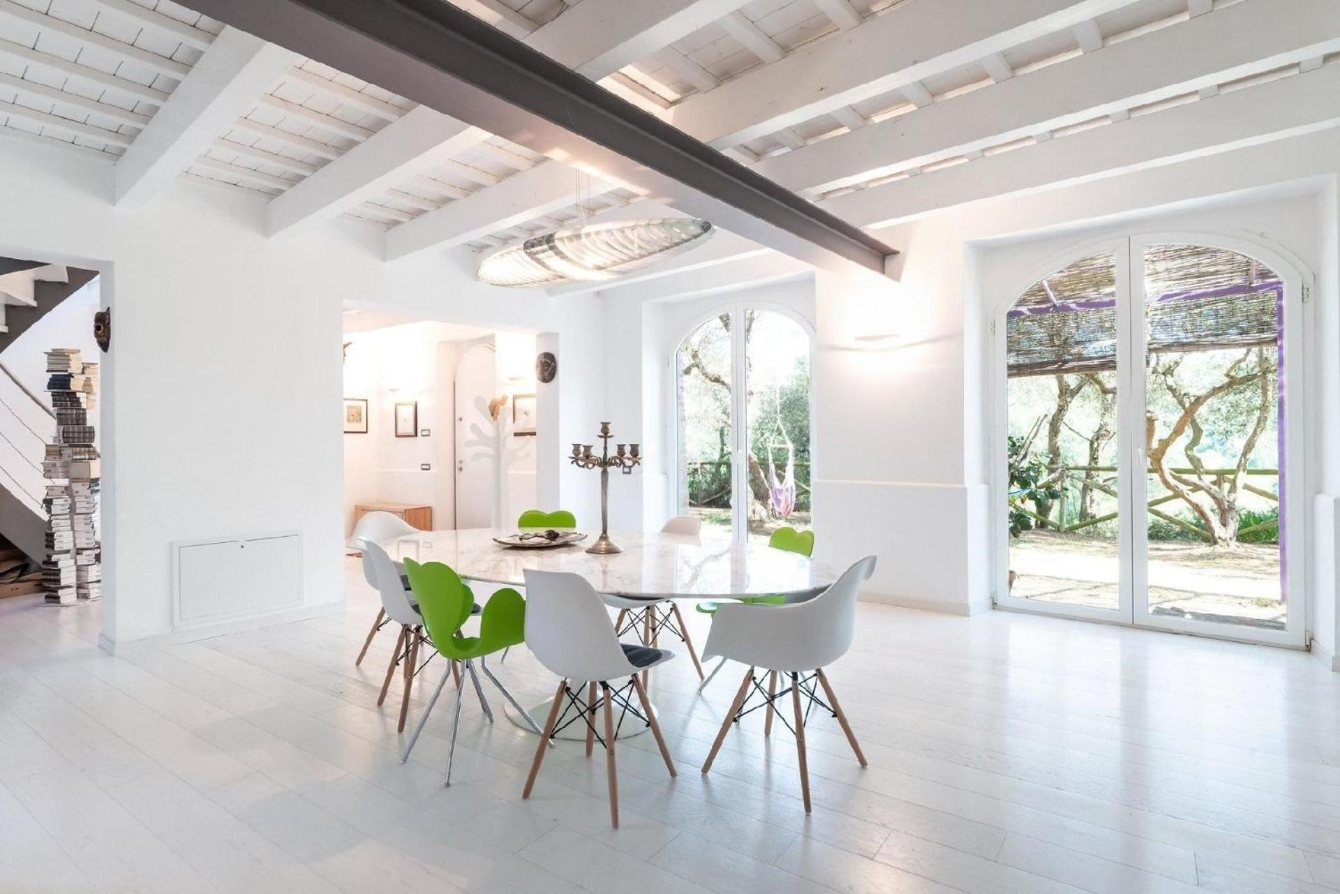 Meernahes Ferienhaus Casa Cantagallo Mit Pool Villa Fermo Exteriör bild
