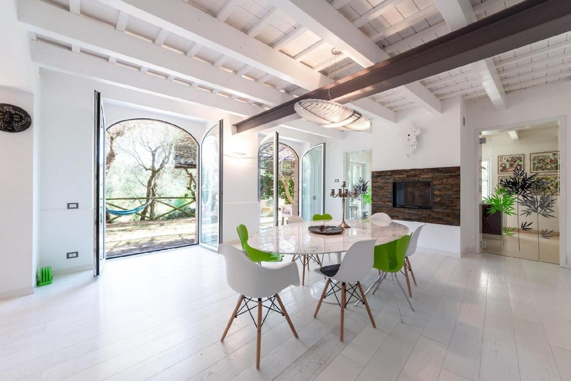 Meernahes Ferienhaus Casa Cantagallo Mit Pool Villa Fermo Exteriör bild