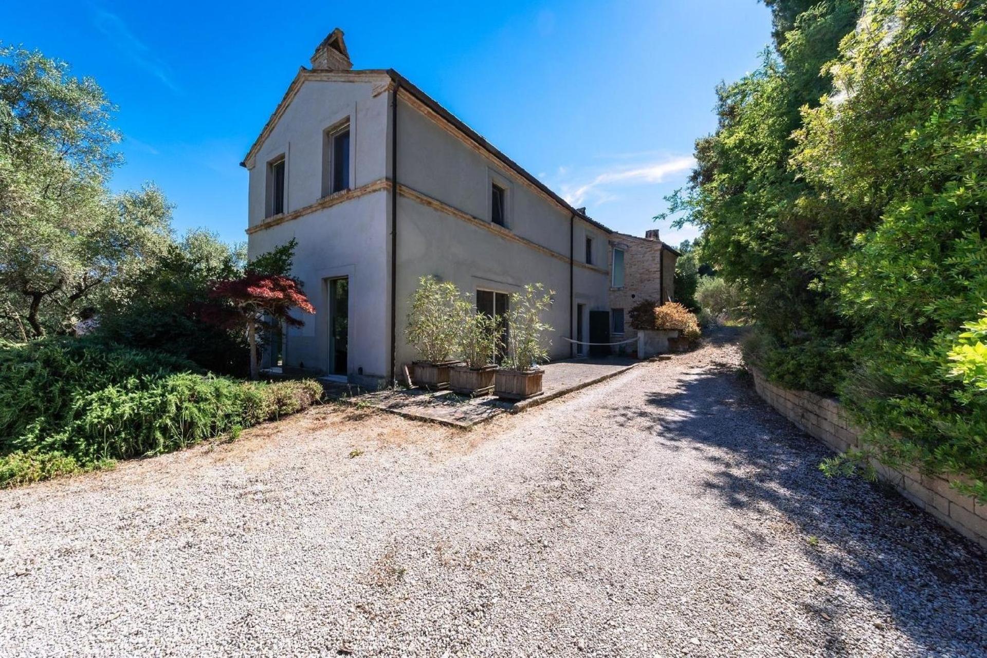 Meernahes Ferienhaus Casa Cantagallo Mit Pool Villa Fermo Exteriör bild